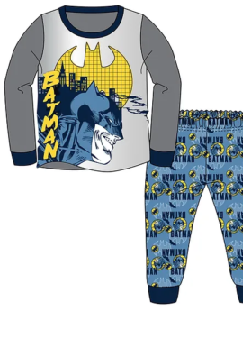 Fully Licensed Boys Batman Pyjamas pk of 6