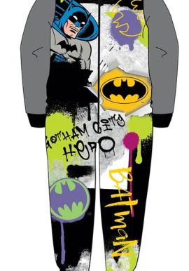 Fully Licensed Boys Batman Onesie pk of 12