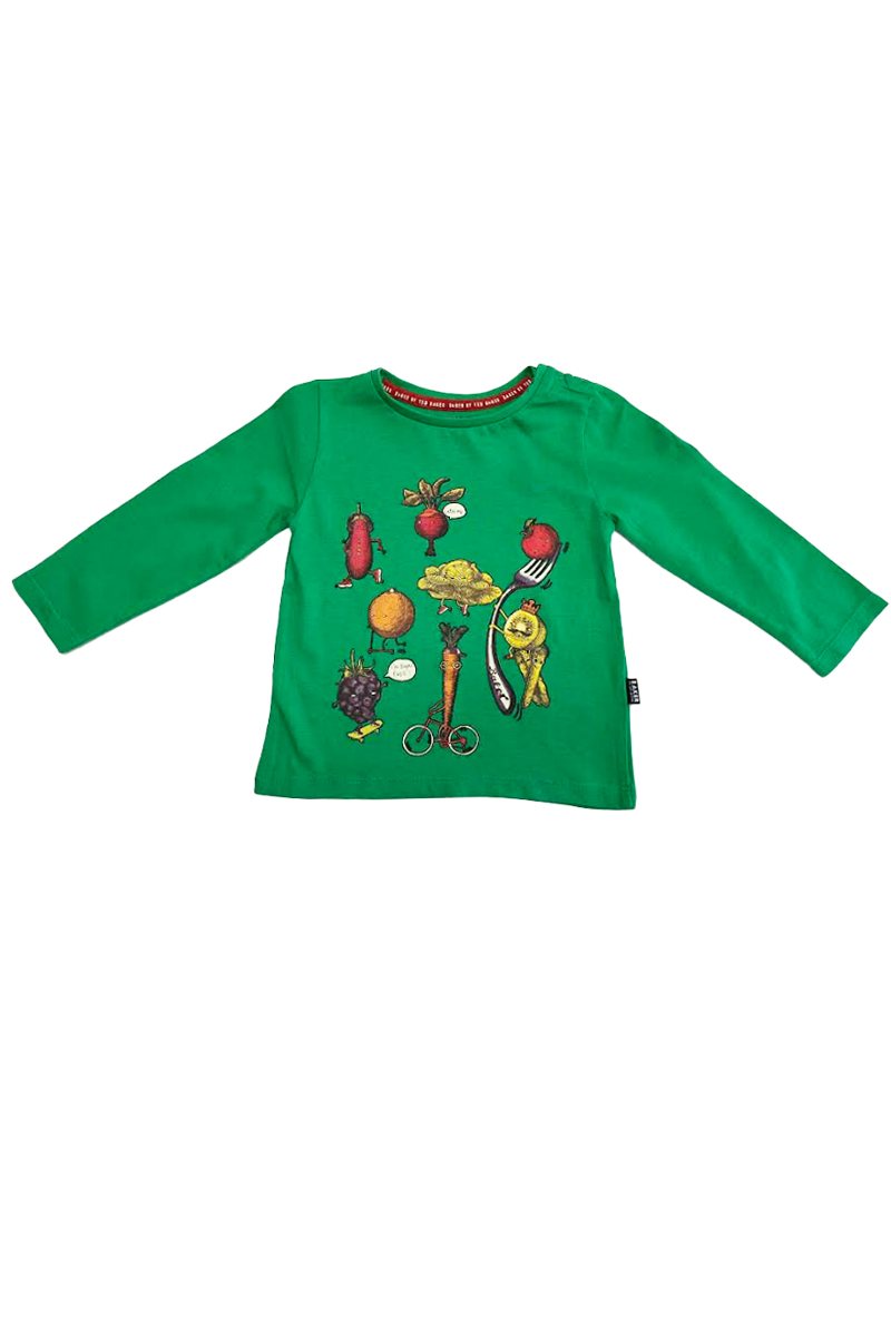 Baby Ted Baker Long Sleeved T-Shirt pk of 12 - Image 4