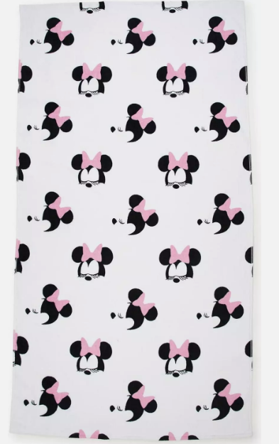 Fully Licensed Minnie Mouse Large Towel pk of 3