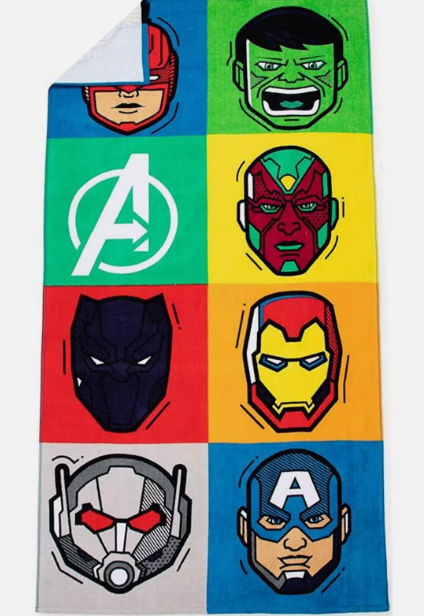 Fully Licensed Marvel Avengers Large Towel pk of 3 - Image 2