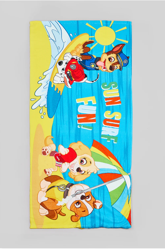 Fully Licensed Paw Patrol Fold Out Towel Bag pk of 3 - Image 5