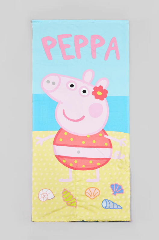 Fully Licensed Peppa Pig Fold Out Towel Bag pk of 3 - Image 5