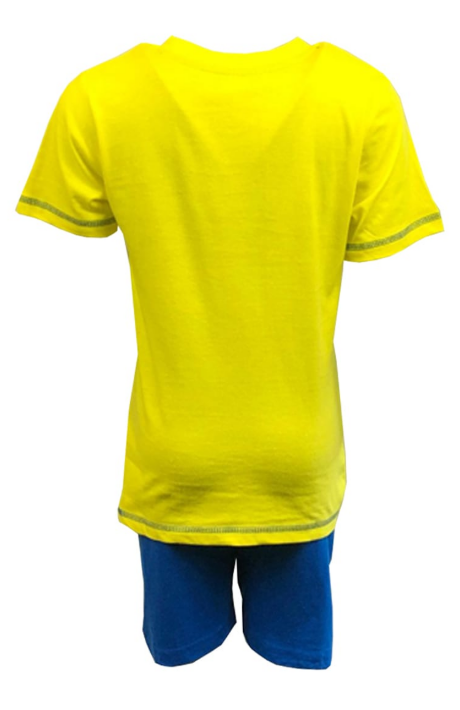 Ex Chainstore Yellow Sloth Short Pyjama Set pk of 17 - Image 3