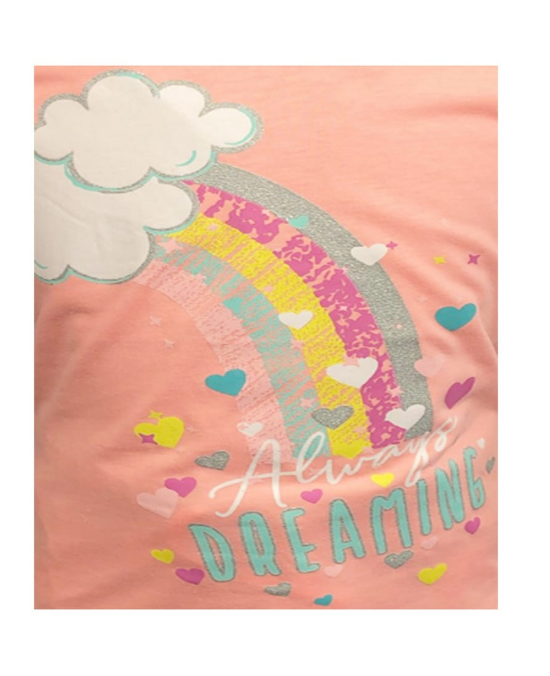 Ex Chainstore Rainbow Print Short Pyjama Set pk of 14 - Image 2