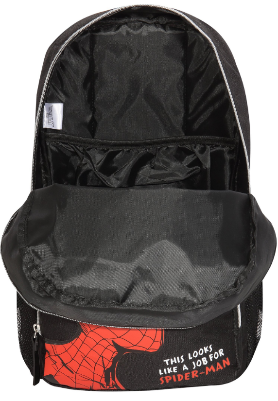 Fully Licensed Spiderman Black Backpack pk of 3 - Image 4