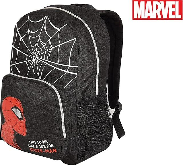 Fully Licensed Spiderman Black Backpack pk of 3 - Image 8