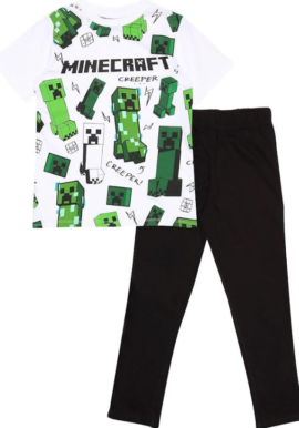 Fully Licensed Minecraft Creeper Pyjamas pk of 10
