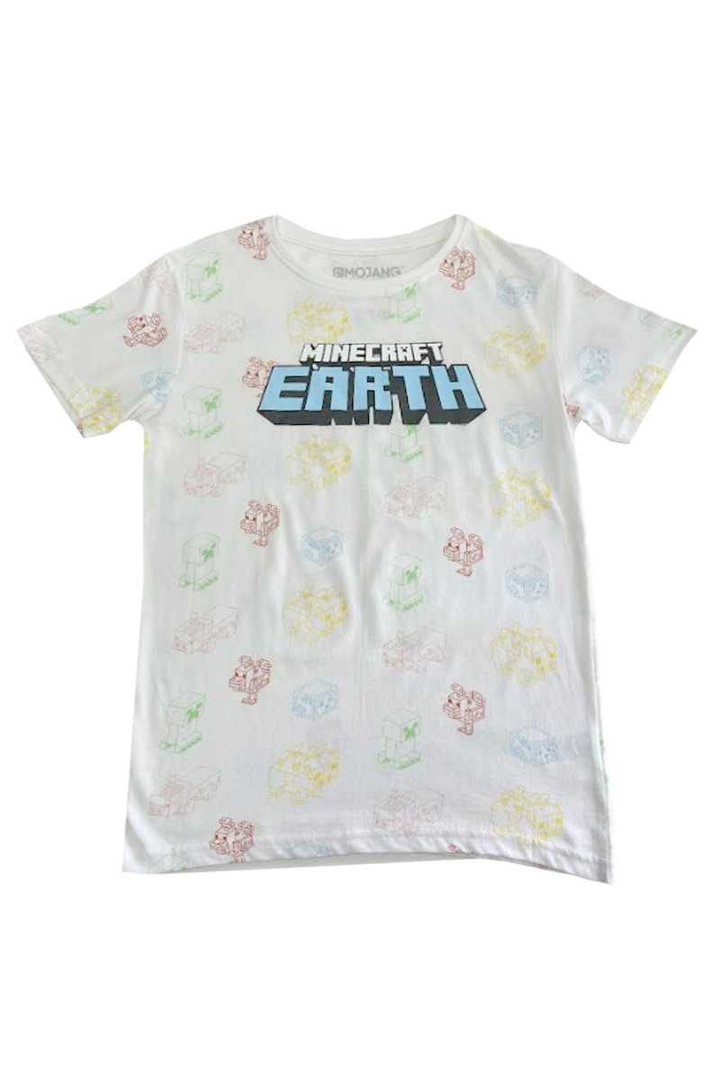 Fully Licensed Minecraft Earth T-Shirt pk of 11 - Image 3