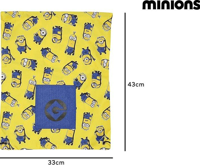 Fully Licensed Minions Swim / Gym Drawstring Bag pk - Image 4