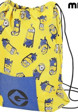 Fully Licensed Minions Swim / Gym Drawstring Bag pk of 6
