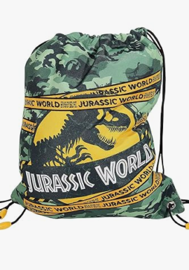 Fully Licensed Jurassic World Swim / Gym Drawstring Bag pk of 6