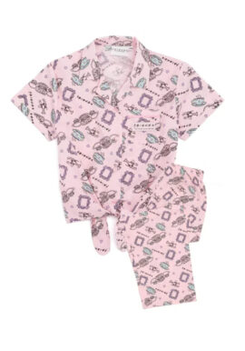 Fully Licensed Friends Tie Waist Pyjamas pk of 6