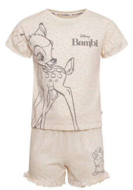 Fully Licensed Bambi Short Pyjamas pk of 8