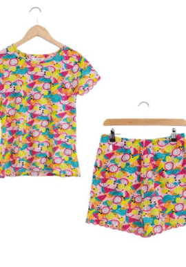 Ladies Avon Fruit Design Short Pyjama Set pk of 9