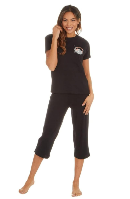 Ladies Abel 3/4 length leg Pyjama Set pk of 6