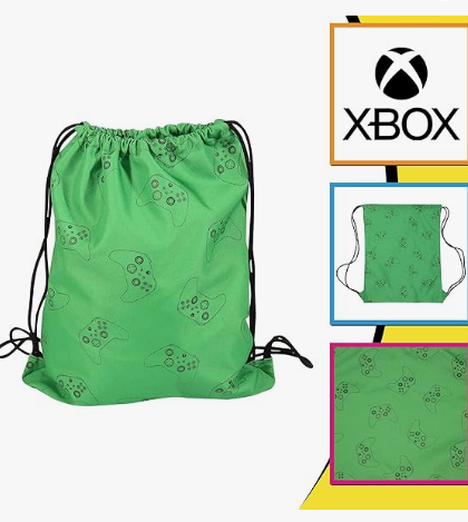 Fully Licensed XBOX Drawstring Swim/Gym Bag pk of 6 - Image 2