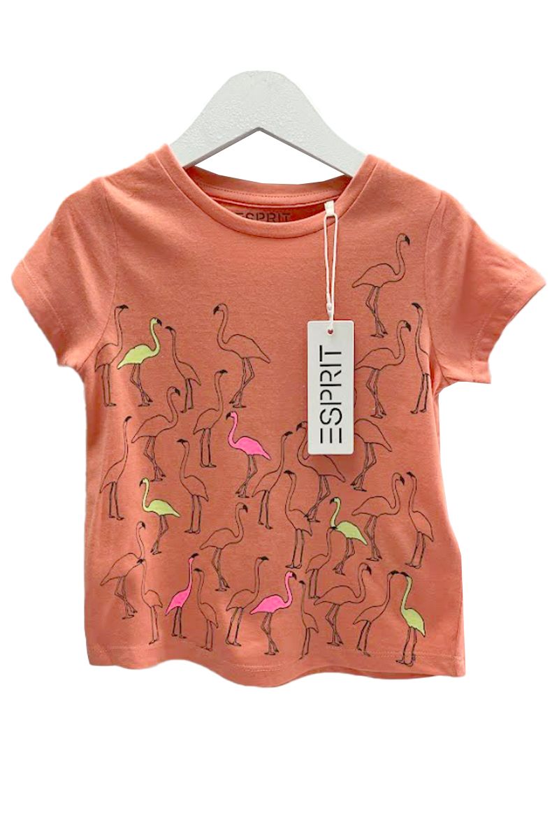 Esprit Orange Flamingo T-Shirt pk of 13