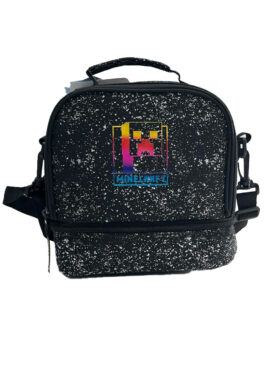 BULK BUY Fully Licensed Minecraft Galaxy Printed Insulated Lunch Box. Pack of 24
