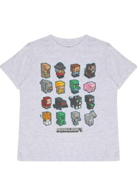 Fully Licensed Minecraft Mini Mobs T-Shirt. Pack of 4