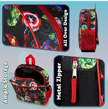 Fully Licensed Avengers All Over Print Backpack. Pk of 3 - Image 3