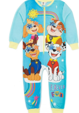 Fully Licensed Paw Patrol Rainbow Onesie. Pk of 12