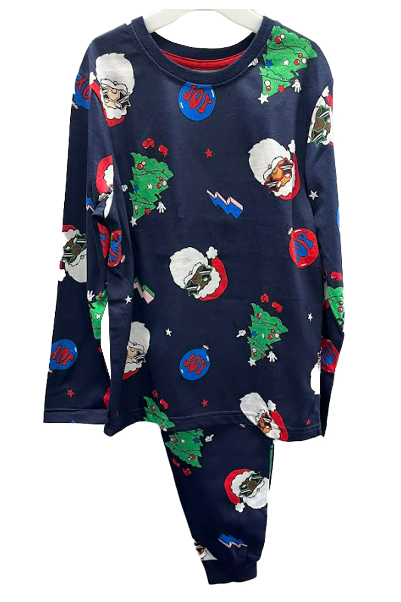 Ex Chainstore Xmas Joy Pyjamas. Pk of 5