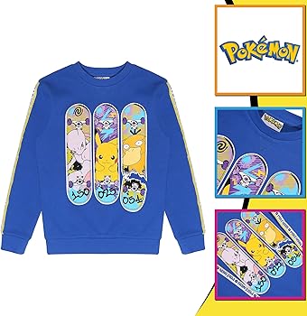 Fully Licenced Pokemon Sweatshirt. Pk of 7 - Image 2