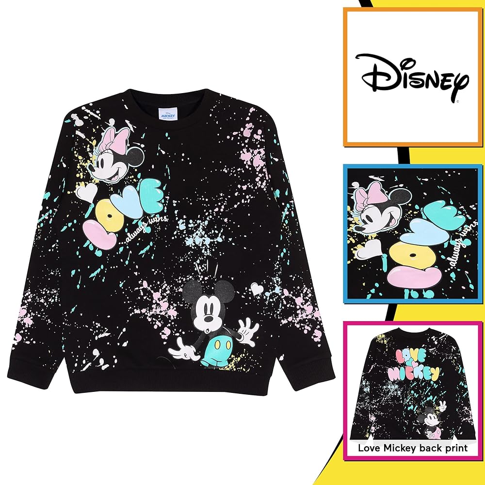 Fully Licenced Mick & Minnie Sweatshirt. Pk of 7 - Image 3