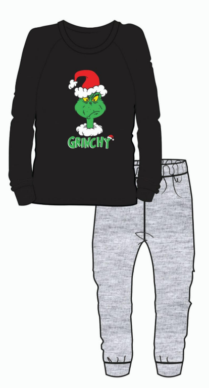 Fully Licensed Grinch Pyjamas. Pk of 8