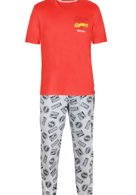 Fully Licensed Men's Marvel Iron Man Pyjamas. Pk of 13