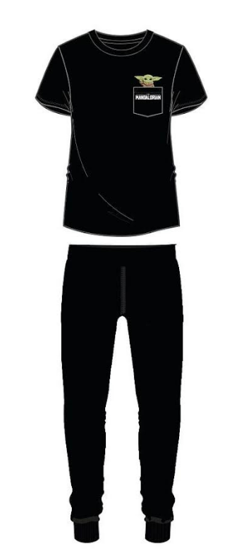 Fully Licensed Men's Mandalorian Pyjamas. Pk of 6