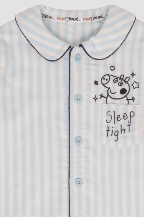 Fully Licensed George Pig Heirloom Pyjamas. Pk of 4 - Image 8