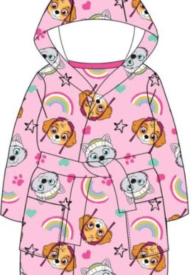 Fully Licensed Girls Paw Patrol Dressing Gown. Pk of 7