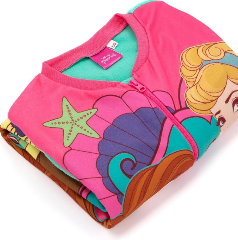 Fully Licensed Disney Princess Onesie. Pk of 6 - Image 5