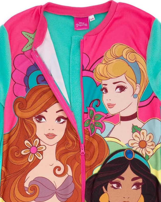 Fully Licensed Disney Princess Onesie. Pk of 6 - Image 3