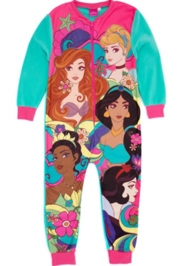 Fully Licensed Disney Princess Onesie. Pk of 6