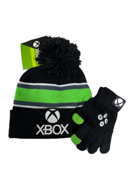 Fully Licensed XBOX Hat & Gloves Set. Pk of 6