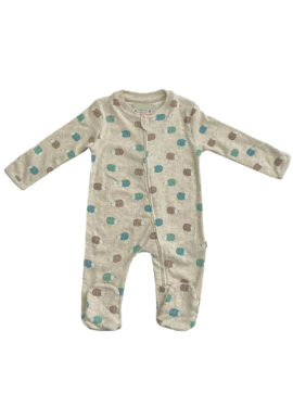 Ex Chainstore All Over Print Hedgehog Babygrow. Pk of 7
