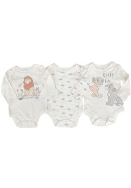Fully Licensed 3pce Disney Lion King Bodysuits. Pk of 4