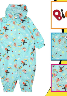 Fully Licensed Bing Bunny Puddle Suit. Pk of 5