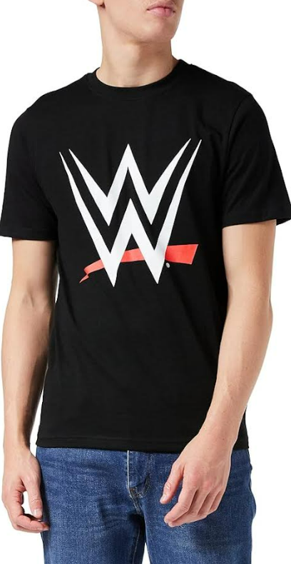 Fully Licensed Men's WWE Logo T-Shirt. Pk of 5 - Image 2
