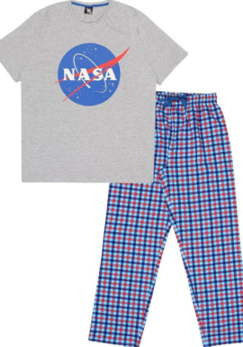 Fully Licensed Men's NASA Pyjamas. Pk of 6