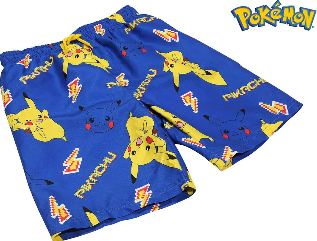 Fully Licensed Boys Pokemon Swim Shorts. Pk of 10 - Image 3