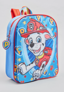 Fully Licensed Paw Patrol Marshall Backpack. Pk of 3