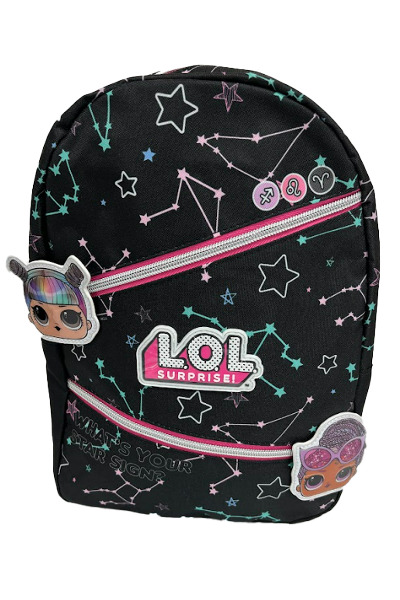 Fully Licensed LOL Doll Backpack. Pk of 3