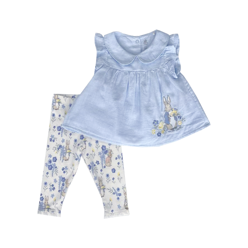 Ex Chainstore 2pce Peter Rabbit Legging Set. Pk of 5