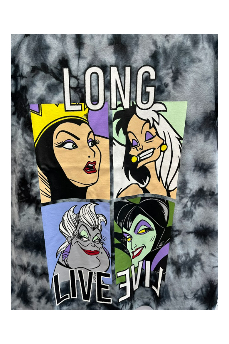 Fully Licensed Ladies Disney Villains T-Shirt. Pk of 7 - Image 3