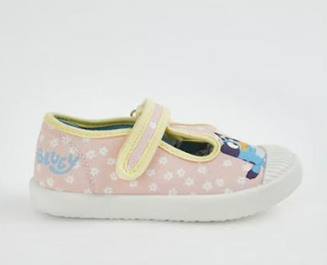 Fully Licensed Girls Bluey Canvas Pumps. Pk of 11 - Image 4