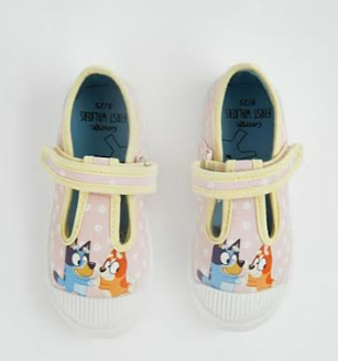 Fully Licensed Girls Bluey Canvas Pumps. Pk of 11 - Image 3